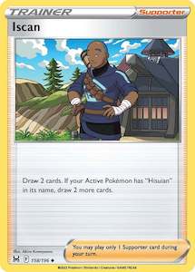 Pokemon Tcg Lost Origin: Iscan (158/196) [Sword & Shield: Lost Origin]