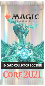 Magic The Gathering: Core Set 2021 - Collector Booster Pack