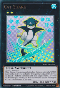 Yugioh Magnificent Mavens Preorder Now Ships Nov 3rd: Cat Shark [MAMA-EN066] Ultra Rare