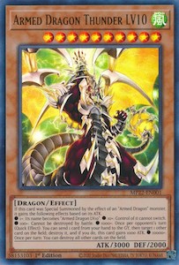 Yugioh 2022 Tin Of The Pharaohs Gods: Armed Dragon Thunder LV10 [MP22-EN001] Ultra Rare