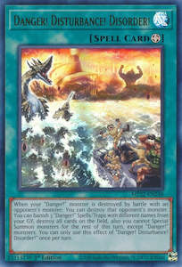Yugioh 2022 Tin Of The Pharaohs Gods: Danger! Disturbance! Disorder! [MP22-EN248] Ultra Rare