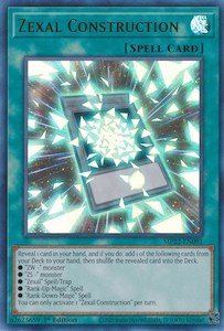 Yugioh 2022 Tin Of The Pharaohs Gods: Zexal Construction [MP22-EN091] Ultra Rare