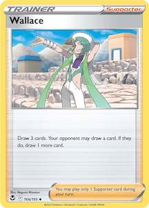 Pokemon Tcg Silver Tempest: Wallace (166/195) [Sword & Shield: Silver Tempest]