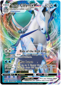 Pokemon Tcg Sword Shield Chilling Reign Singles: Ice Rider Calyrex VMAX (046/198) [Sword & Shield: Chilling Reign]