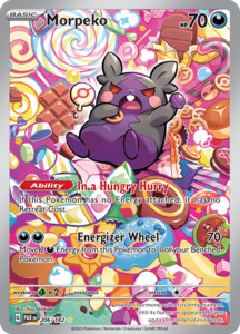 Pokemon Tcg Treasures: Morpeko (206/182) [Scarlet & Violet: Paradox Rift]