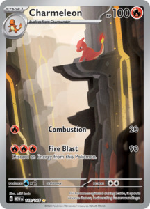 Pokemon Tcg Treasures: Charmeleon (169/165) [Scarlet & Violet: 151]