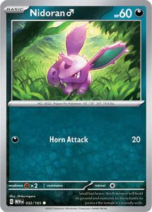 Pokemon 151: Nidoran M (032/165) [Scarlet & Violet: 151]