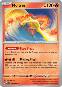 Pokemon 151: Moltres (146/165) [Scarlet & Violet: 151]