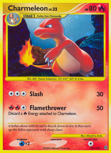 Pokemon Singles Currently In Stock: Charmeleon (102/100) [Diamond & Pearl: Stormfront]