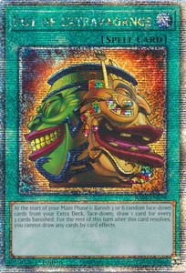 Yugioh Secret: Pot of Extravagance [RA01-EN059] Quarter Century Secret Rare