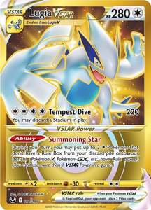 Pokemon Full Art Trainers: Lugia VSTAR (211/195) [Sword & Shield: Silver Tempest]