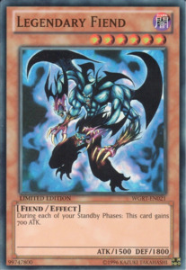 Yugioh Singles Currently In Stock: Legendary Fiend [WGRT-EN021] Super Rare