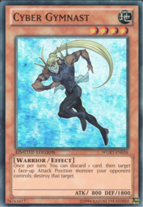 Yugioh Singles Currently In Stock: Cyber Gymnast [WGRT-EN016] Super Rare