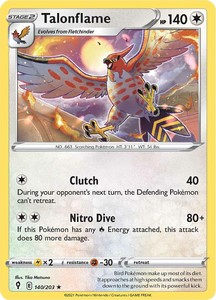 Pokemon Tcg Sword Shield Evolving Skies Singles: Talonflame (140/203) [Sword & Shield: Evolving Skies]