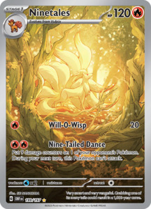 Pokemon Singles Currently In Stock: PSA 9 Ninetales Illustration Rare (199/197) [Scarlet & Violet: Obsidian Flames]