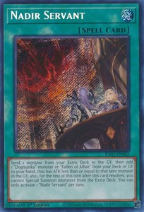 Yugioh Secret: Nadir Servant [RA01-EN062] Secret Rare