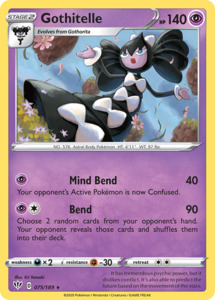 Pokemon Tcg Sword Shield Darkness Ablaze Singles: Gothitelle (075/189) [Sword & Shield: Darkness Ablaze]