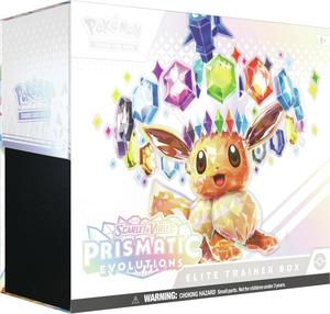 Pokemon: Pokemon TCG: Prismatic Evolutions Elite Trainer Box