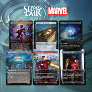 Mtg Secret Lair: Secret Lair x Marvel's Iron Man Foil Edition