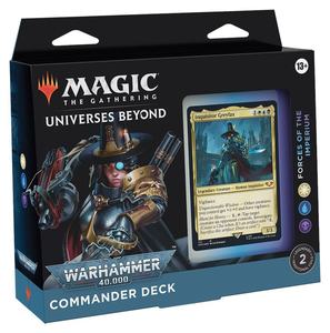New Arrivals: (OPEN) - Universes Beyond: Warhammer 40,000 - Forces of the Imperium Commander Deck