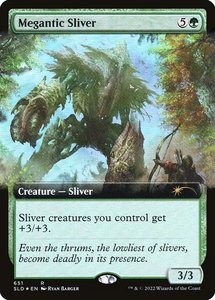 Mtg Singles: Megantic Sliver [Secret Lair Drop] (651)