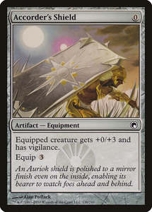 Mtg Singles: Accorder's Shield [Scars of Mirrodin] (136)