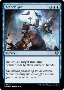 Mtg Singles: Aether Gale [Commander Masters] (72)