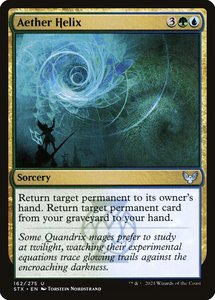 Mtg Singles: Aether Helix [Strixhaven: School of Mages] (162)