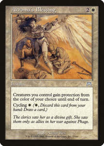 Mtg Singles: Akroma's Blessing [Onslaught] (1)