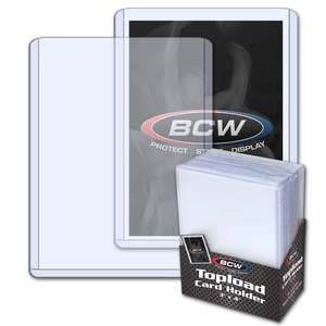 Toploaders: BCW Toploaders (25pc) - Clear