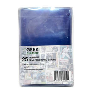 View All Accessories: Geek Culture Semi-Rigid Sleeves (25pc)