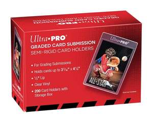 Ultra-pro - Semi Rigid 1/2" Lip Tall Sleeves (200ct)