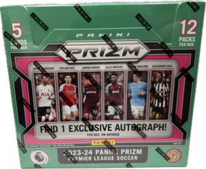 2023/24 Panini Prizm Premier League Soccer International Hobby Box