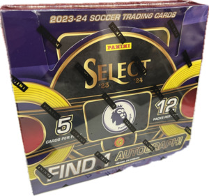 2023/24 Panini Select Premier League Soccer International Hobby Box