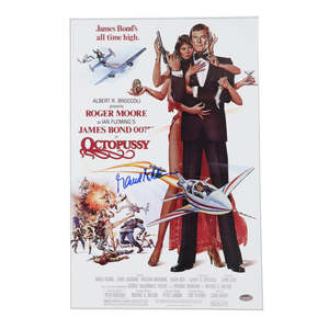 Fanatics: Maud Adams Signed "Octopussy" 11x17 Photo