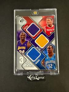 The Collection: Artest / Bryant / Howard (Rockets/Lakers/Magic) - Star Swatches 278/299 - SP Game Used 09/10