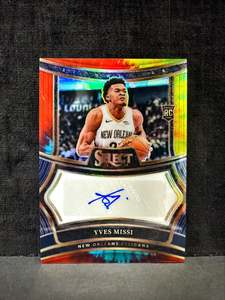 Yves Missi (Pelicans) - Tie Dye Rookie Auto 12/25 - Select BK 2024-25