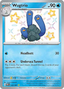 Pokemon Singles: Wugtrio - 122/091