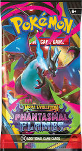 POKÉMON TCG  - Pokémon TCG Phantasmal Flames Booster Pack