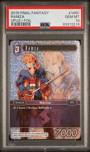Ramza - Wave 1 Banned Throat Cutter - PSA 10