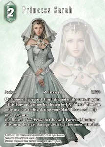 Final Fantasy Singles: Princess Sarah (Full Art) 21-048L