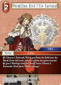 Final Fantasy Singles: Vermilion Bird l'Cie Caetuna - 21-008R