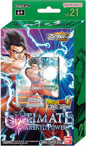 Dragon Ball Super Card Game Deck 21 Ultimate Awakened Power