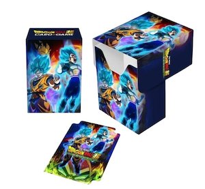Dragon Ball Super Full-View Deck Box Goku Vegeta and Broly