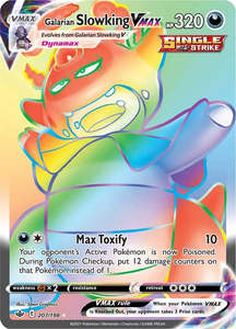 Chilling Reign: Galarian Slowking VMAX (Secret) (207/198) (SWSH06)