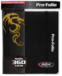 Folders: BCW Pro Folio Binder 9 Pocket