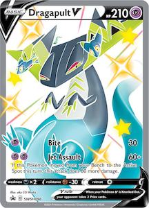 Pokemon Singles: Dragapult V - SWSH096