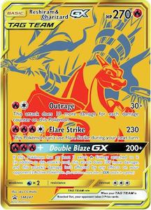 Reshiram & Charizard GX - SM247
