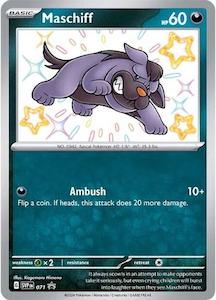 Pokemon Singles: Maschiff - 071 - PROMO