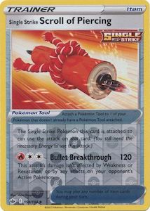 Single Strike Scroll of Piercing - 154/198 - Uncommon